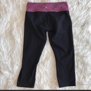 Lululemon cropped leggings size 8